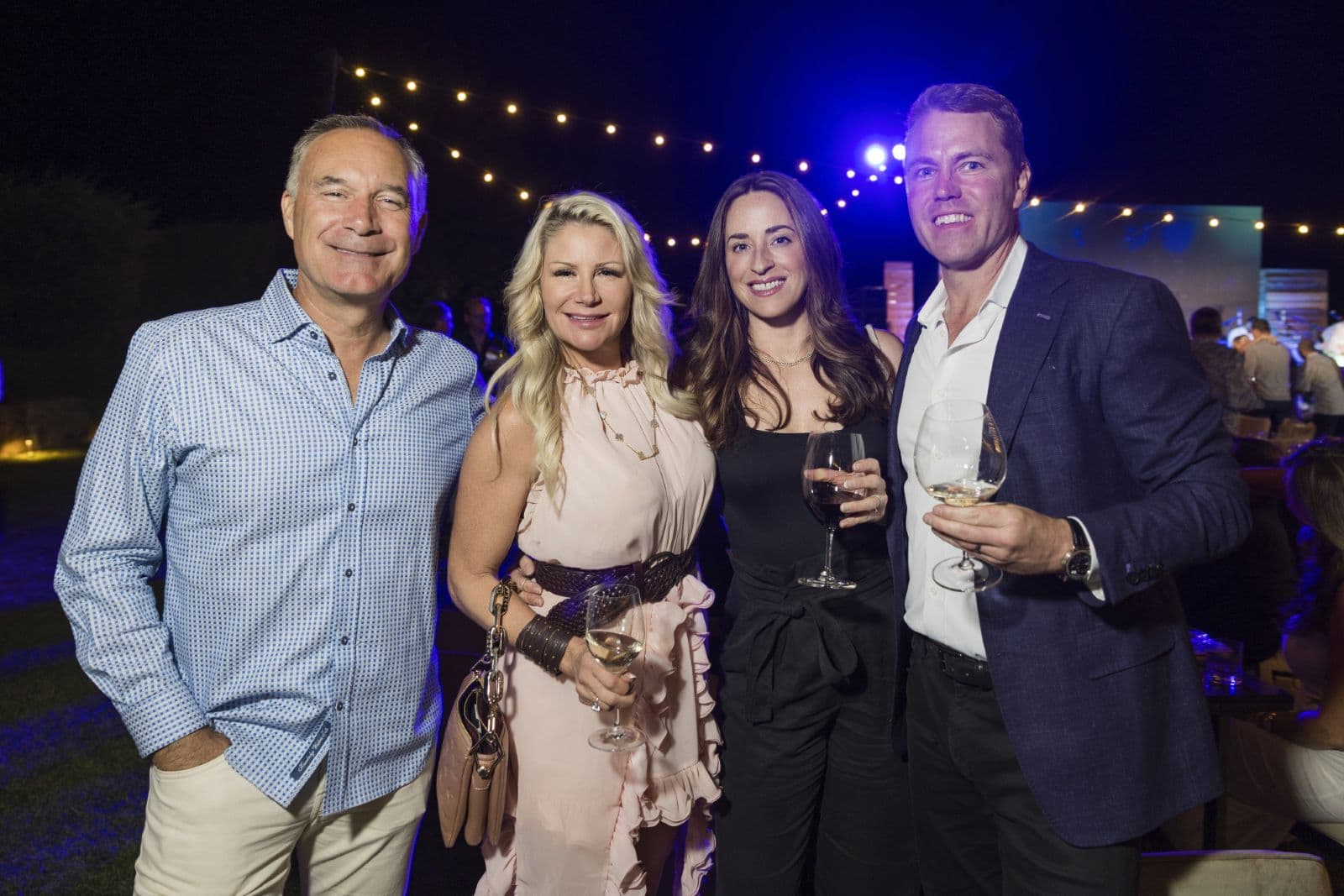 Evening celebration after the auction